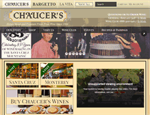 Tablet Screenshot of chaucerswine.com